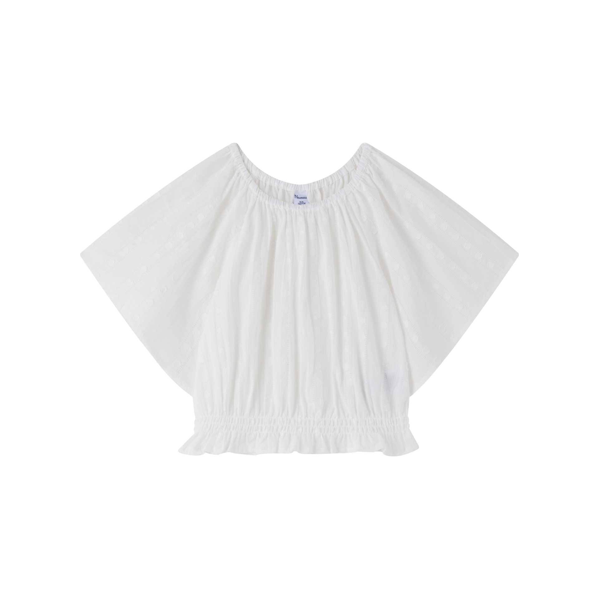 blouse blanche uni enfant