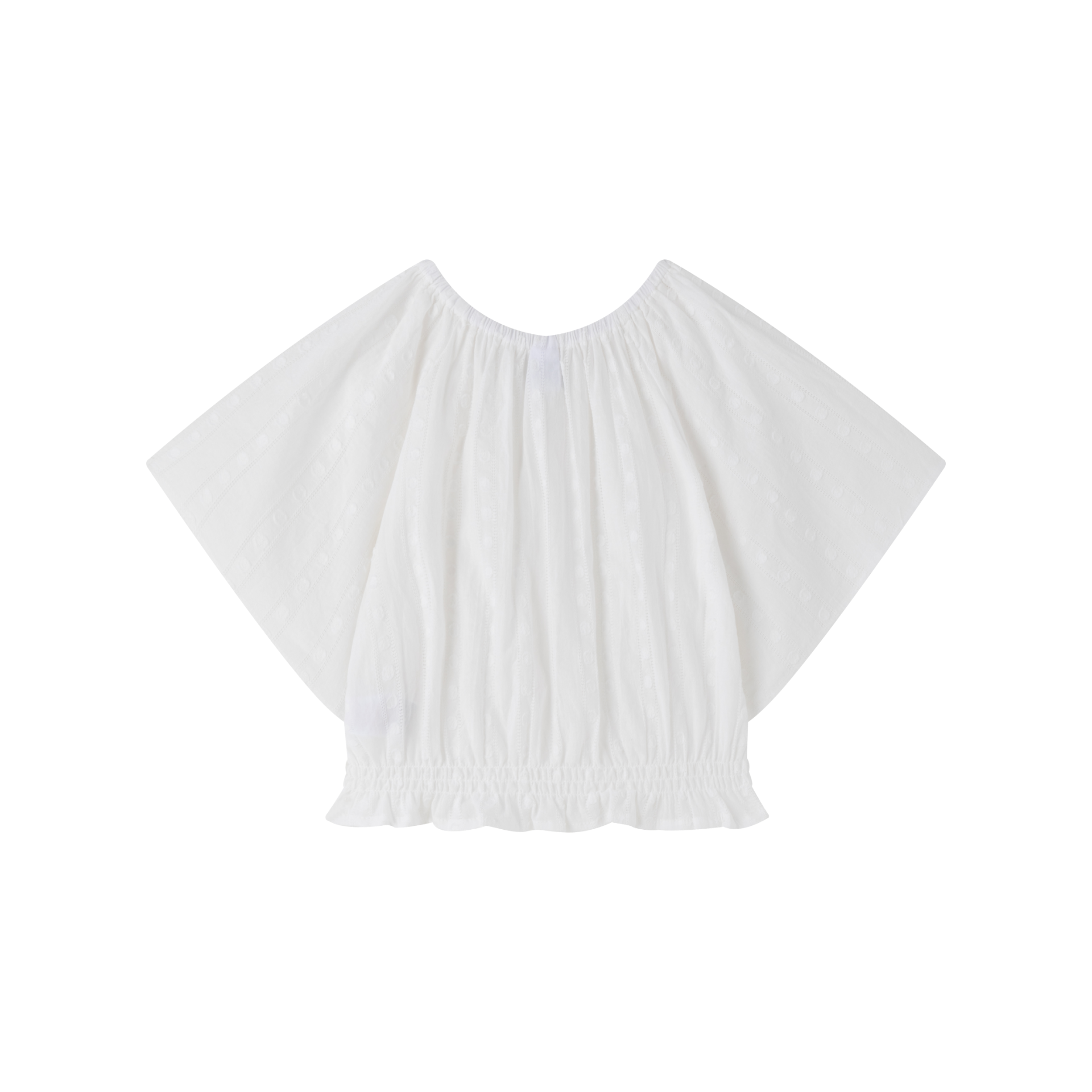 blouse enfant blanche