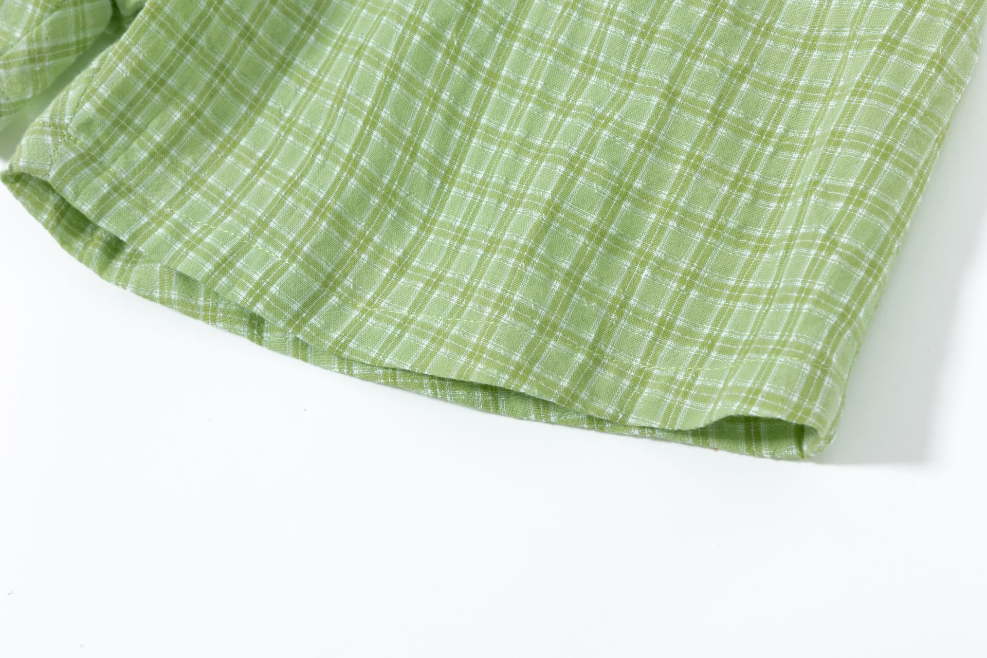 combishort fille cérémonie verte