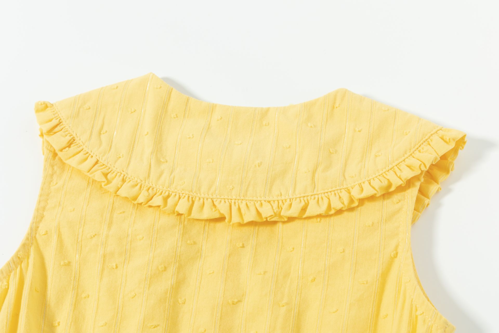 haut fille couleur jaune