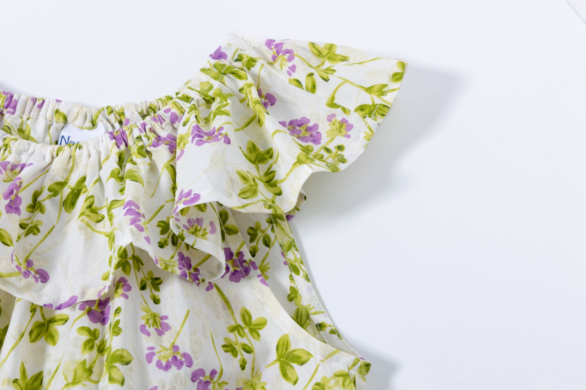 haut fleuri enfant