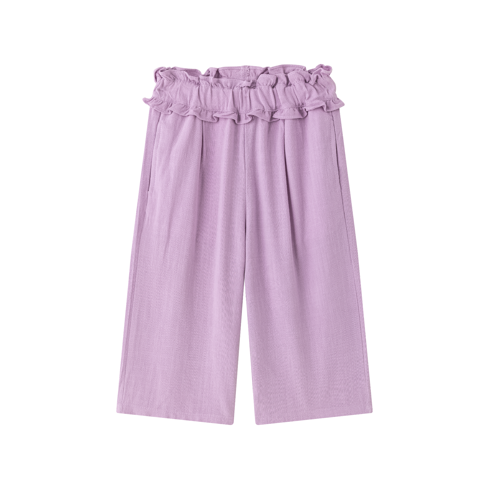 pantalon fille lila