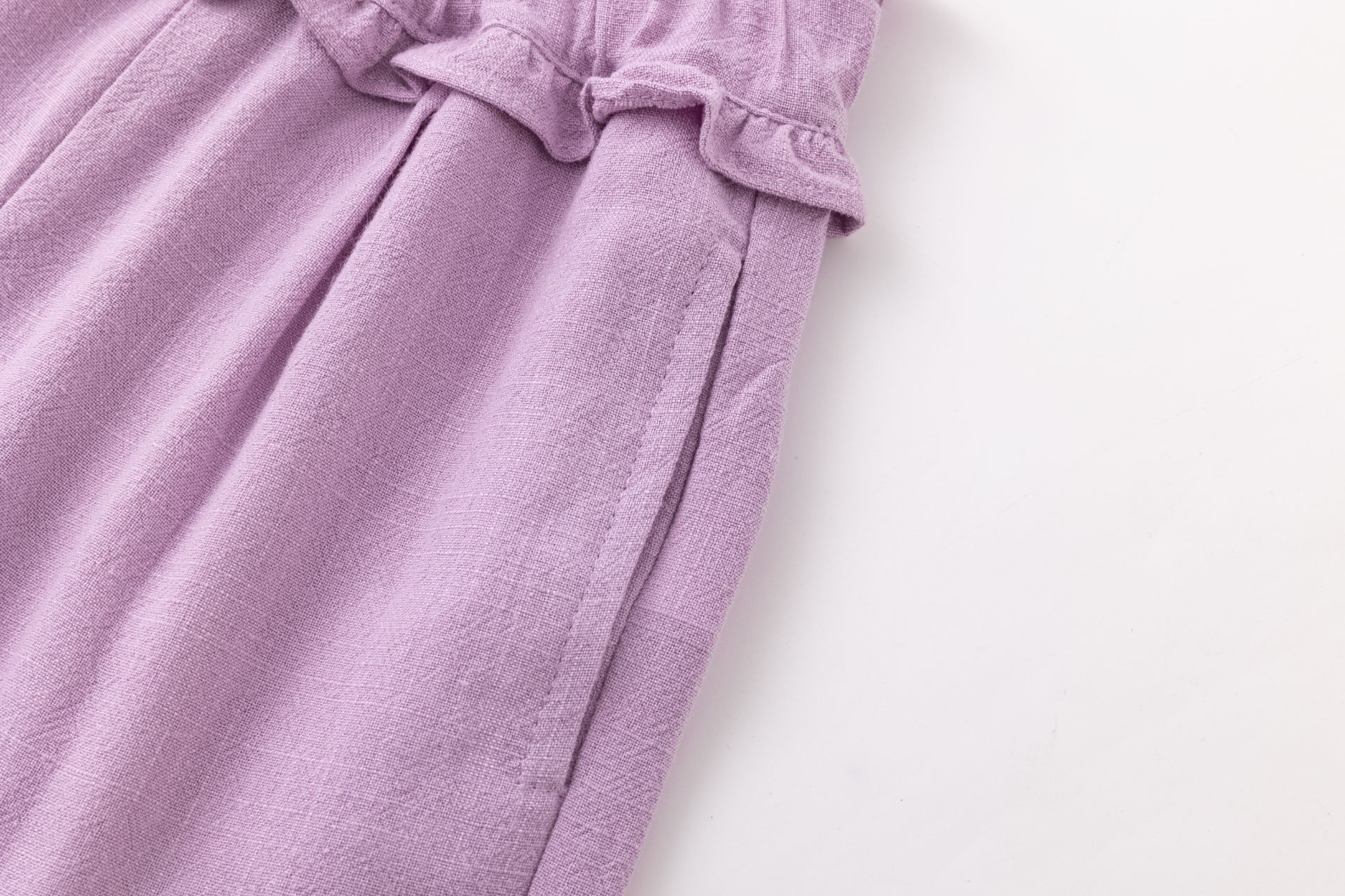mode enfant pantalon lila
