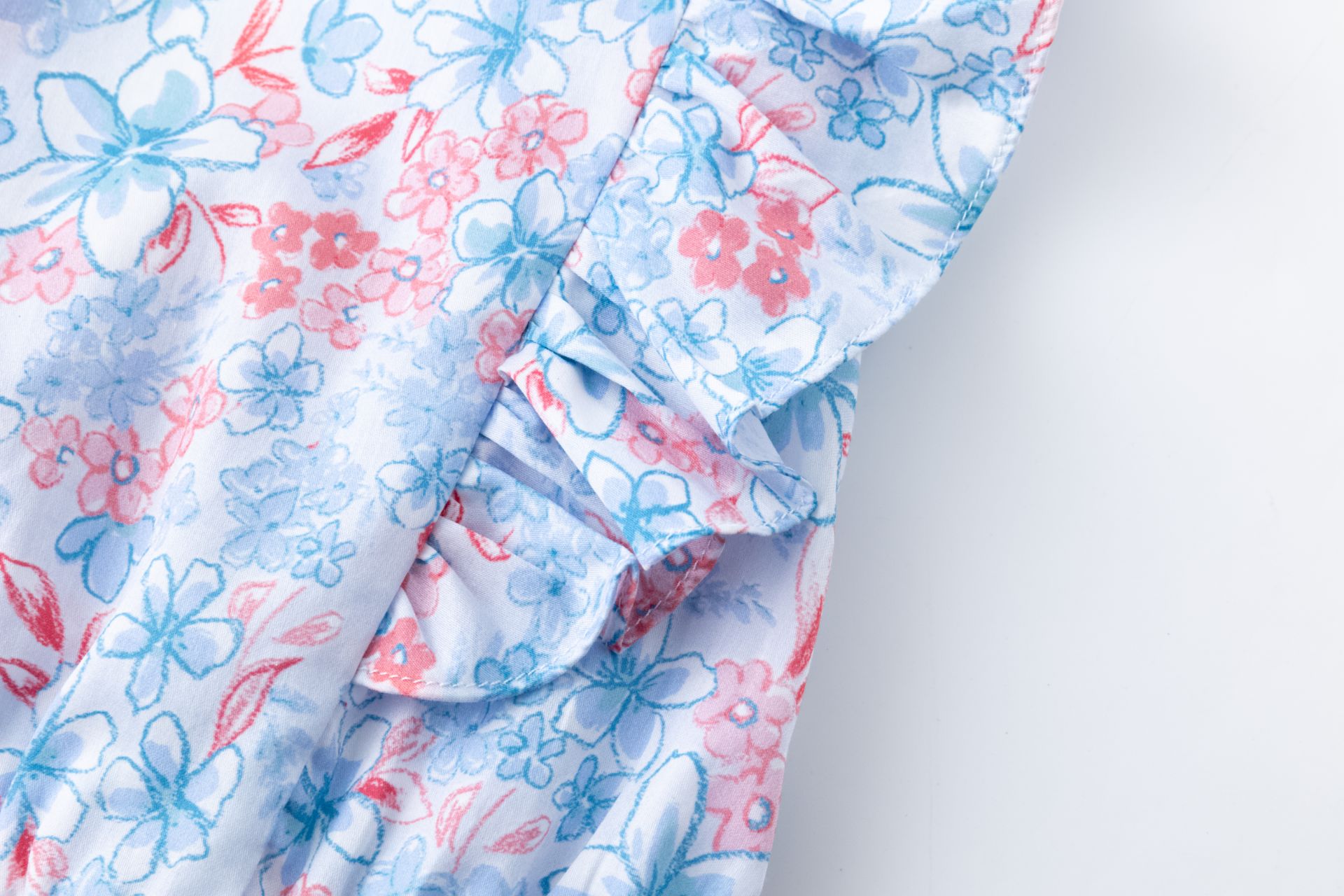 blouse avec volants enfant
