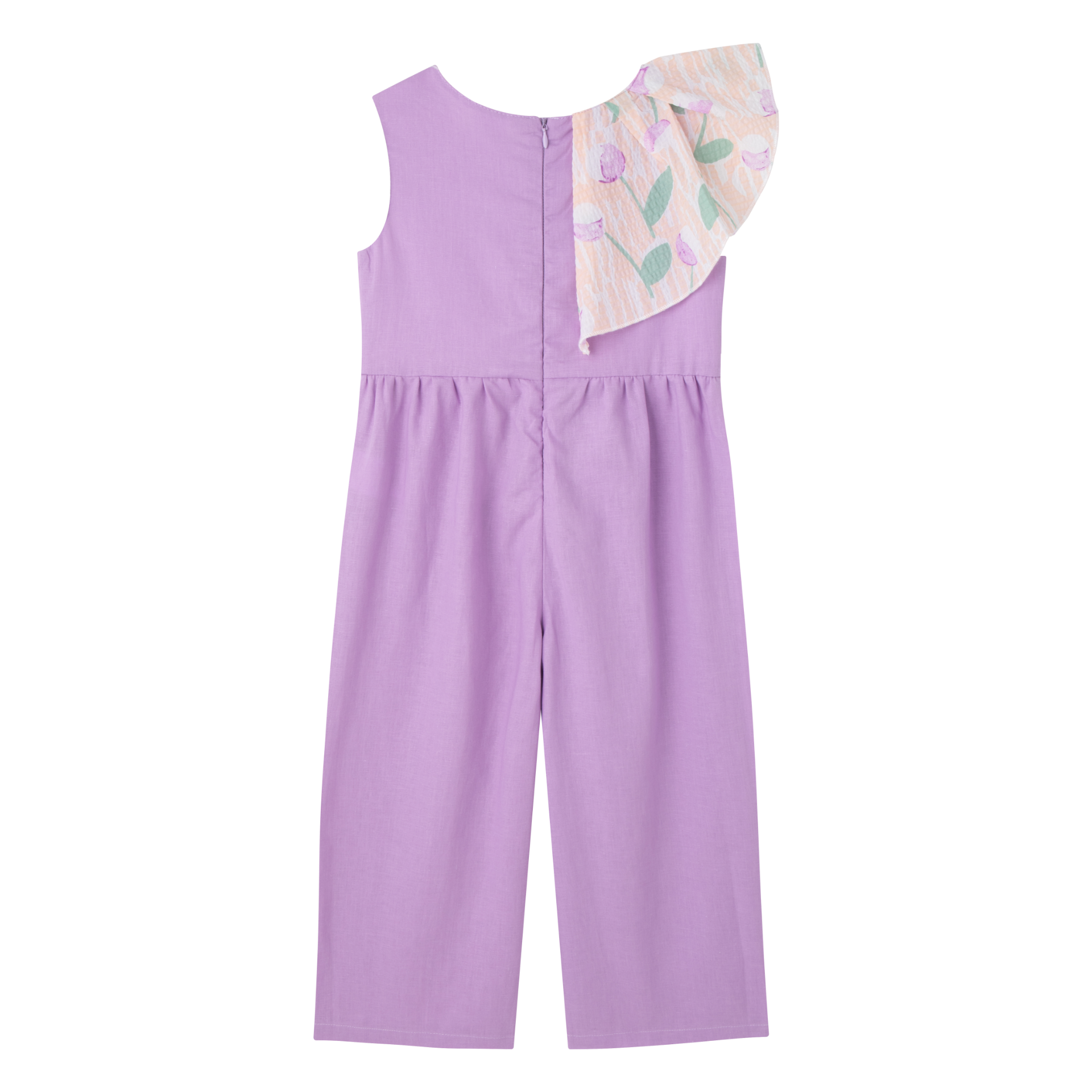 tenue cérémonie enfant violette