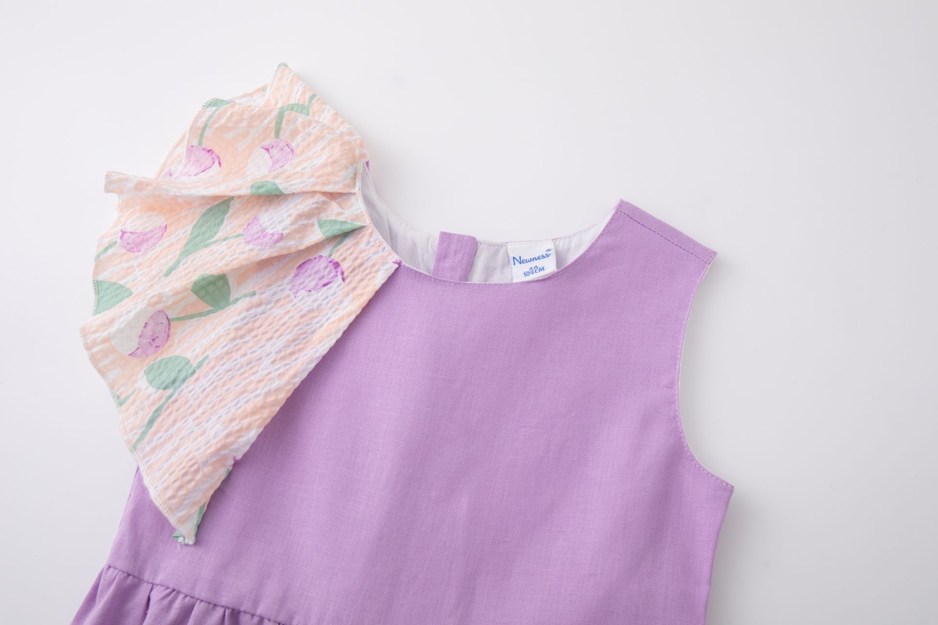 habit violet enfant cérémonie