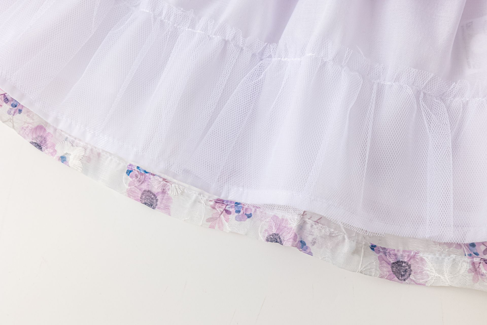 tissu organza violet