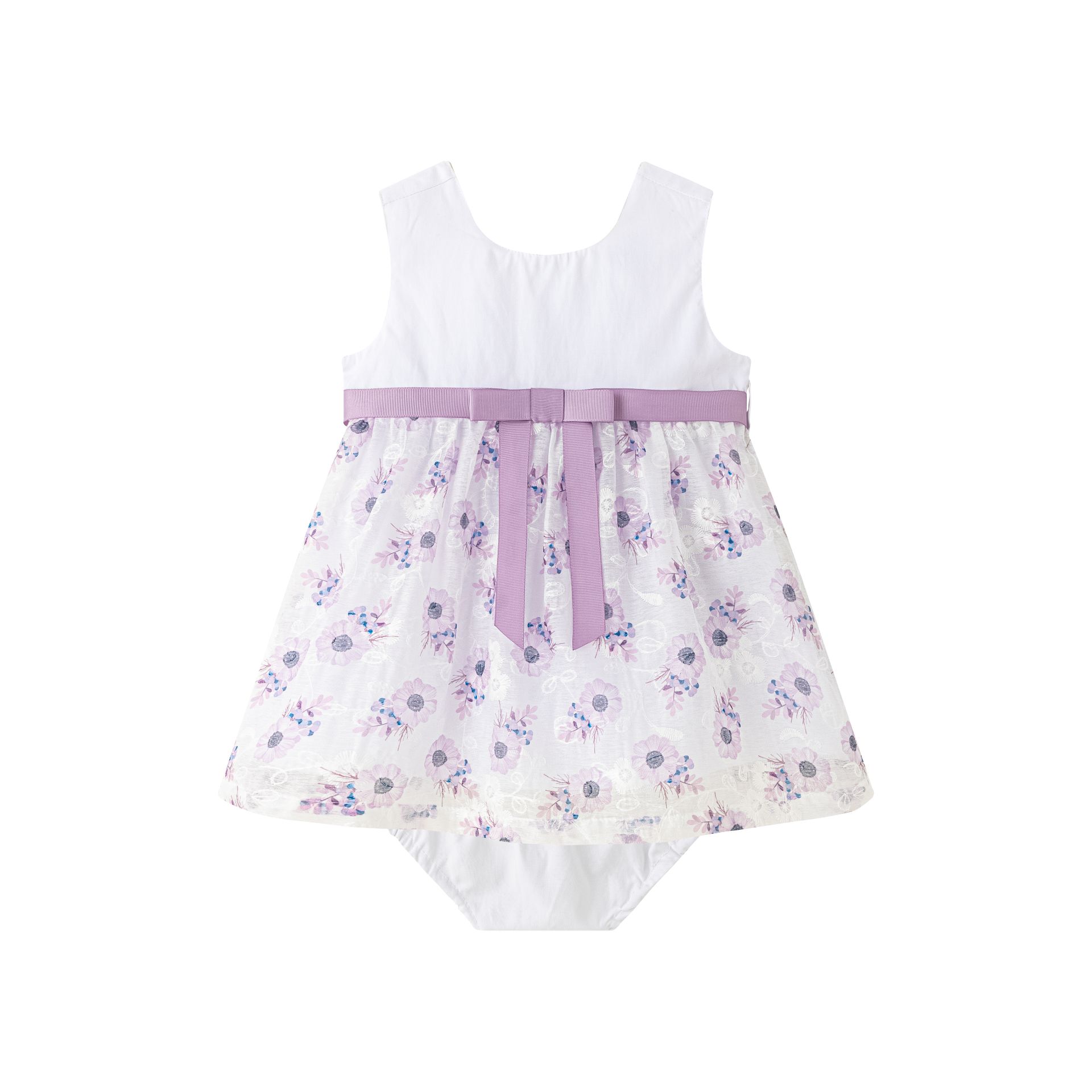 robe cérémonie violette