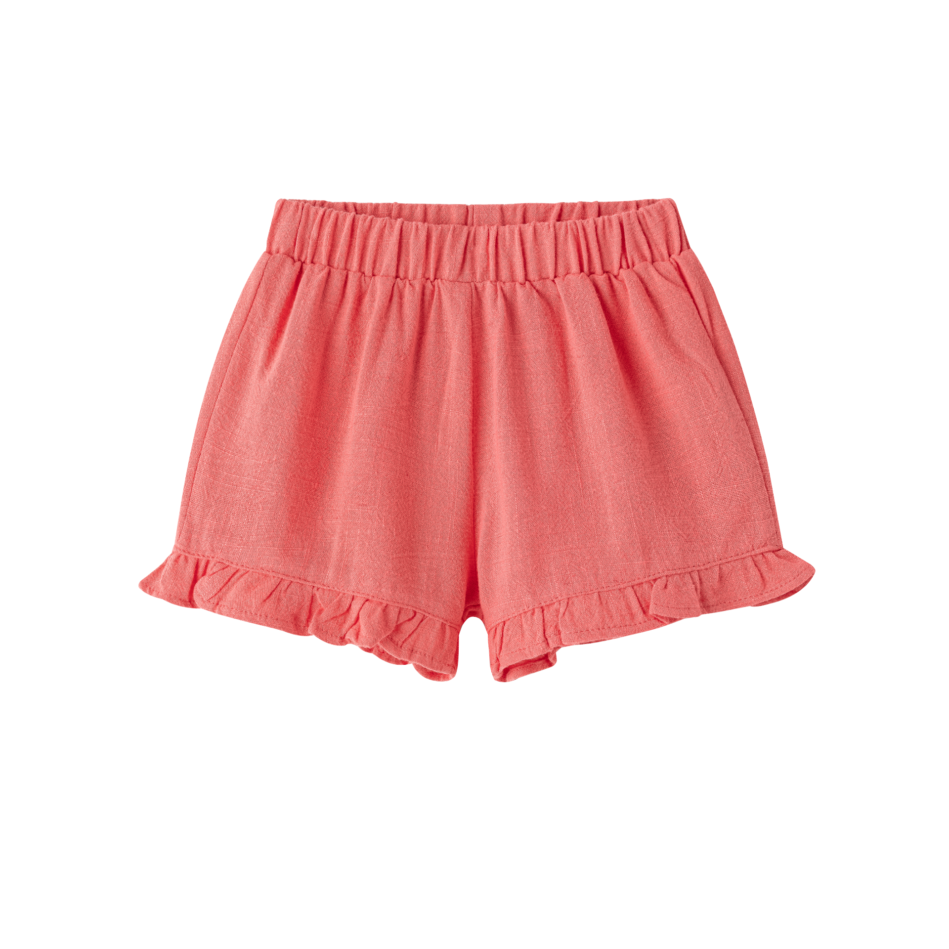short bébé fille corail