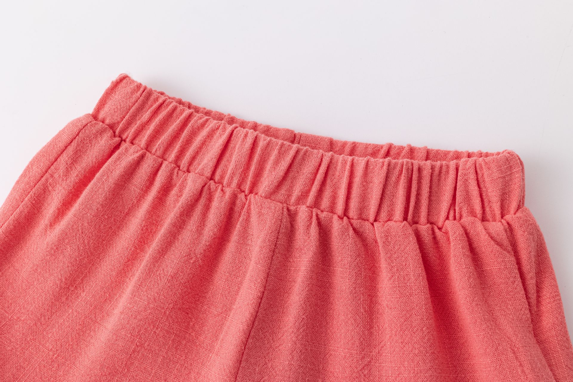 short en viscose et lin