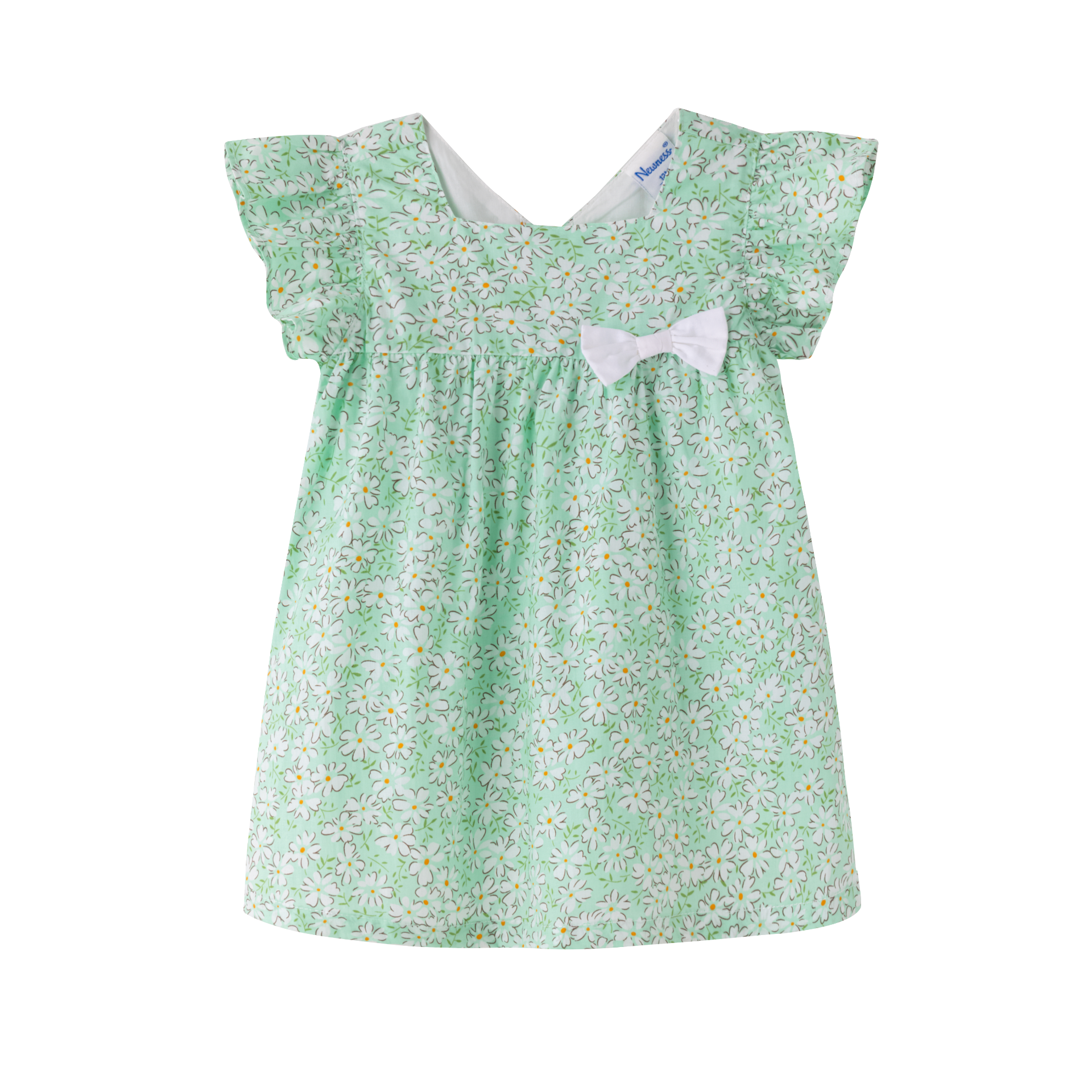 robe bébé à imprimé floral