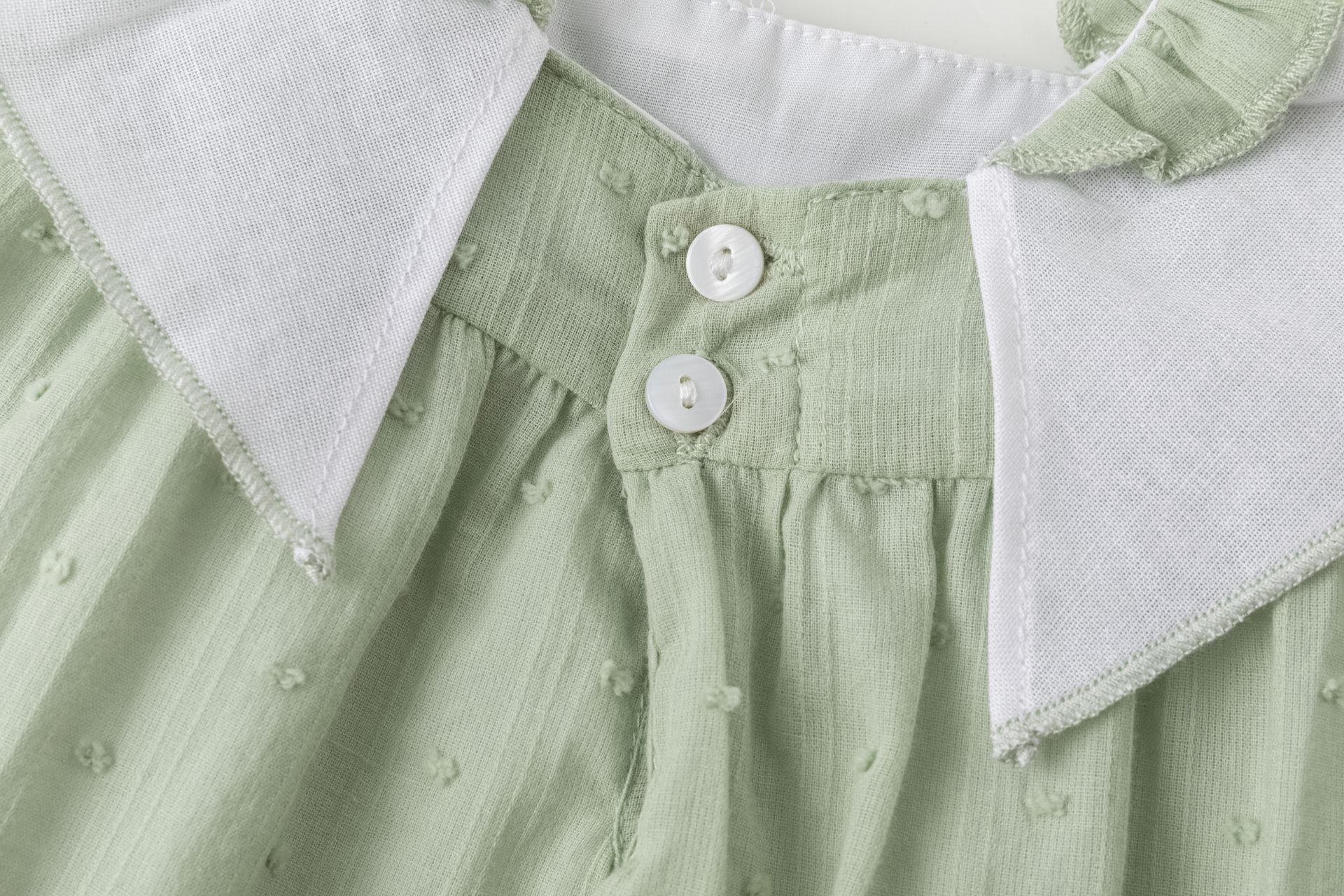 robe verte avec tulle