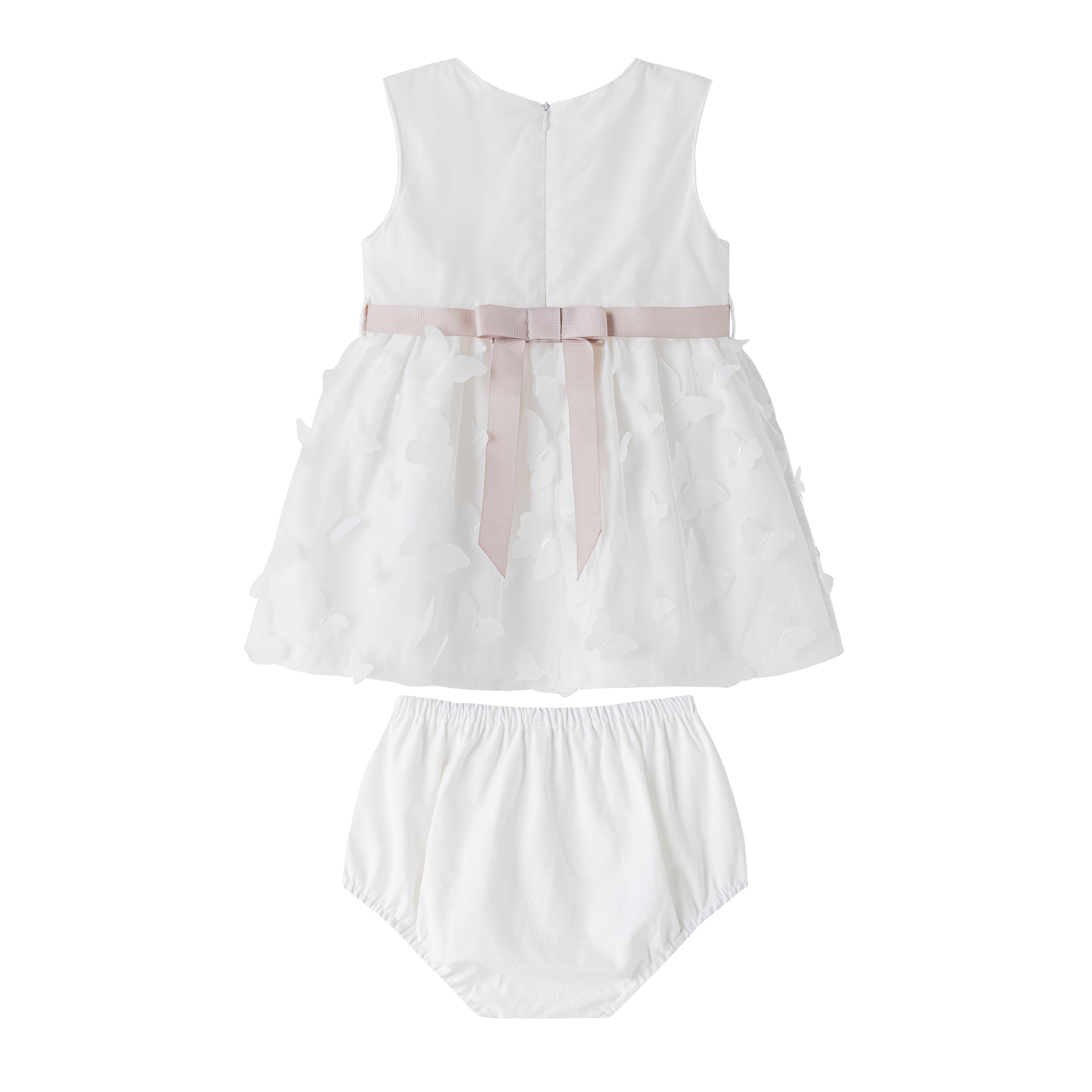 élégante robe bébé papillons