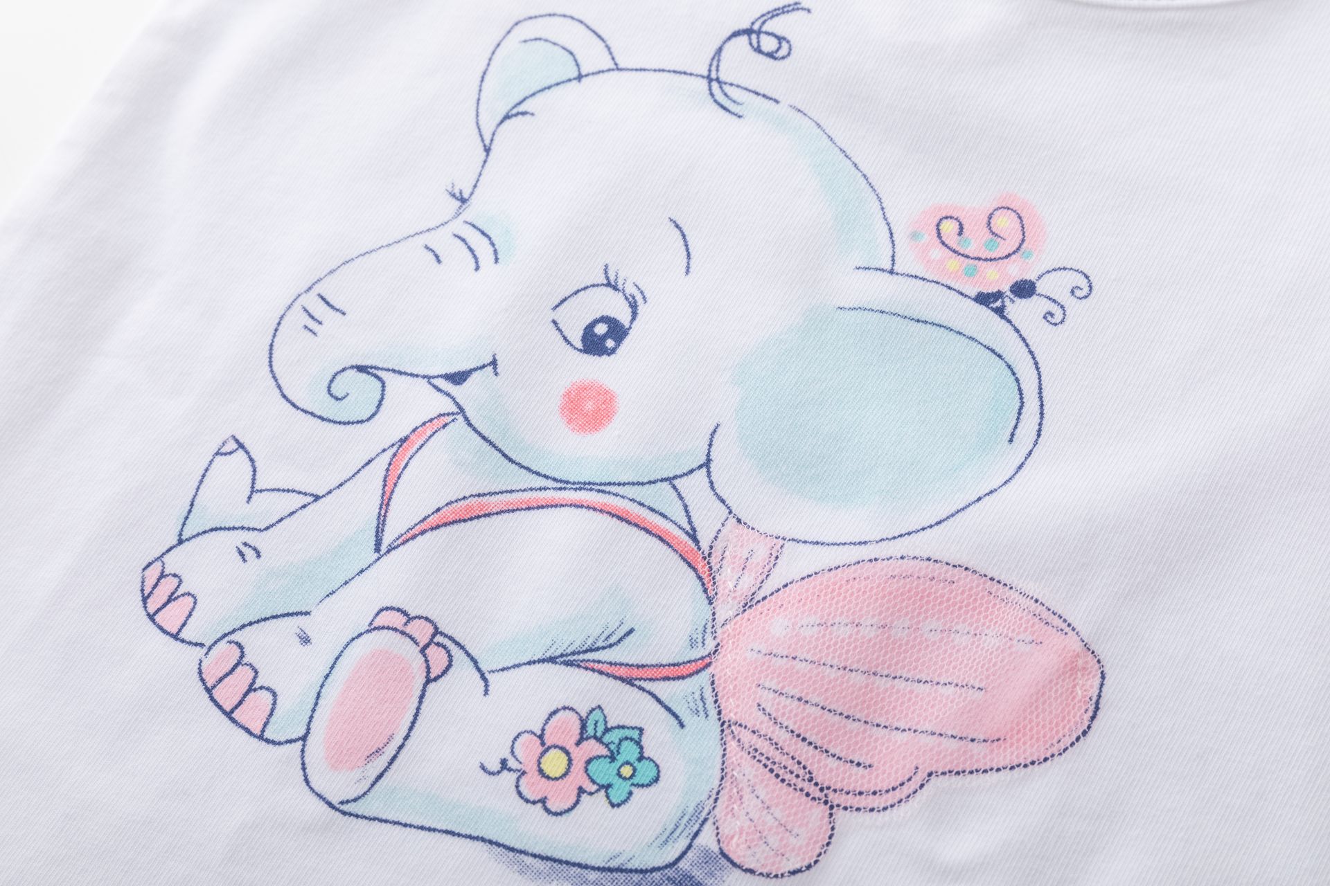Coton enfant éléphant