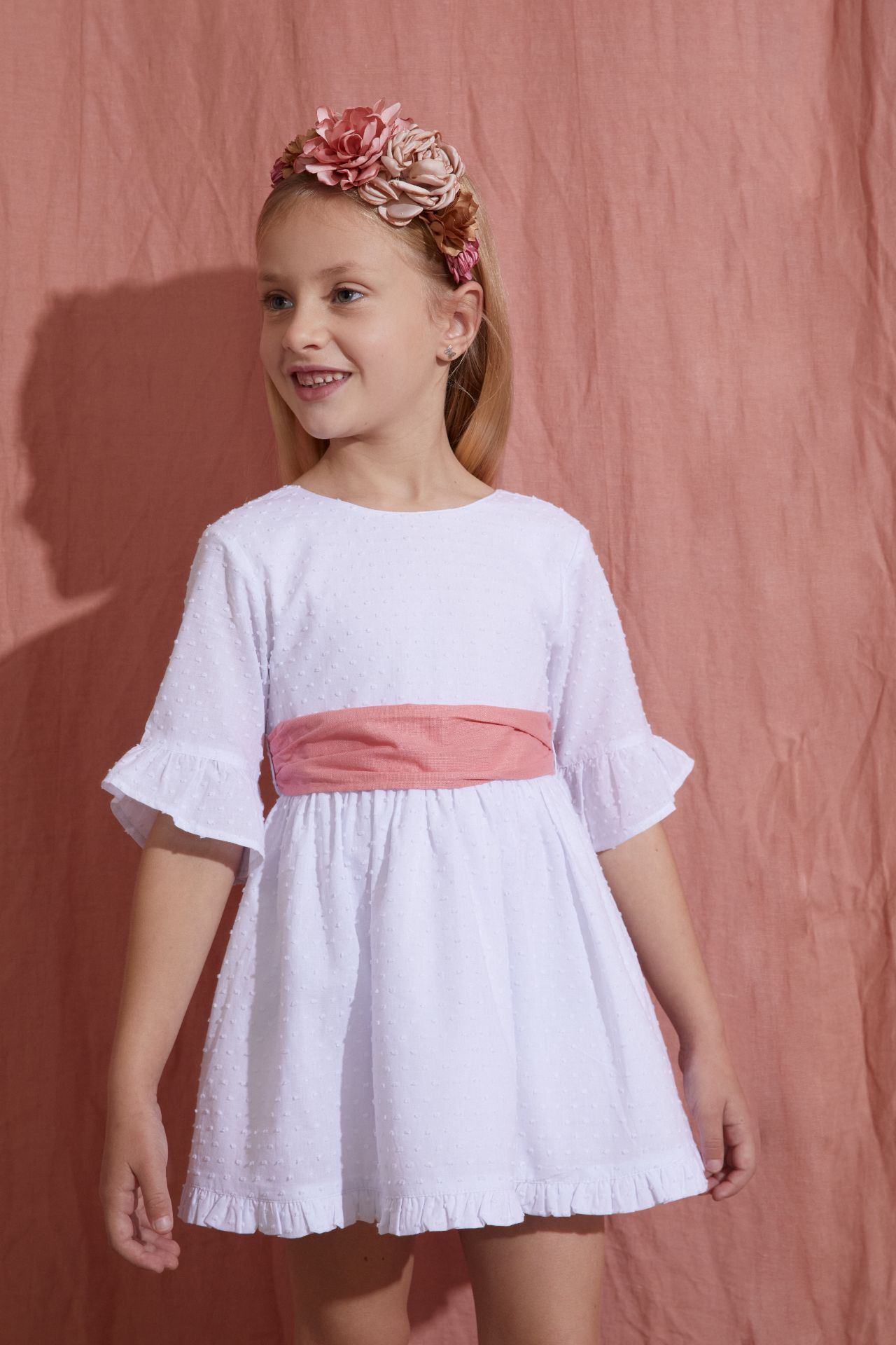 robe enfant manches courtes