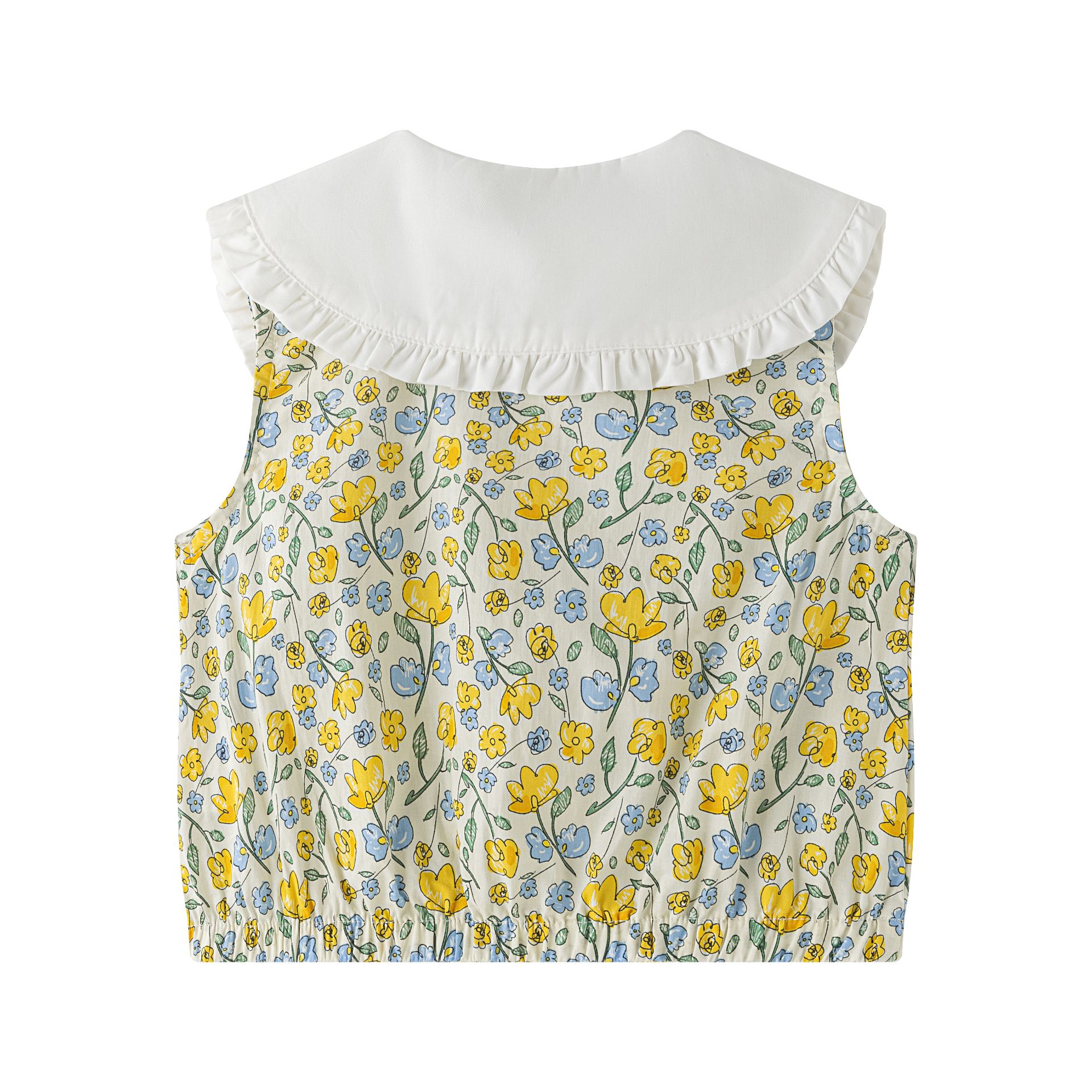 blouse enfant motifs floraux