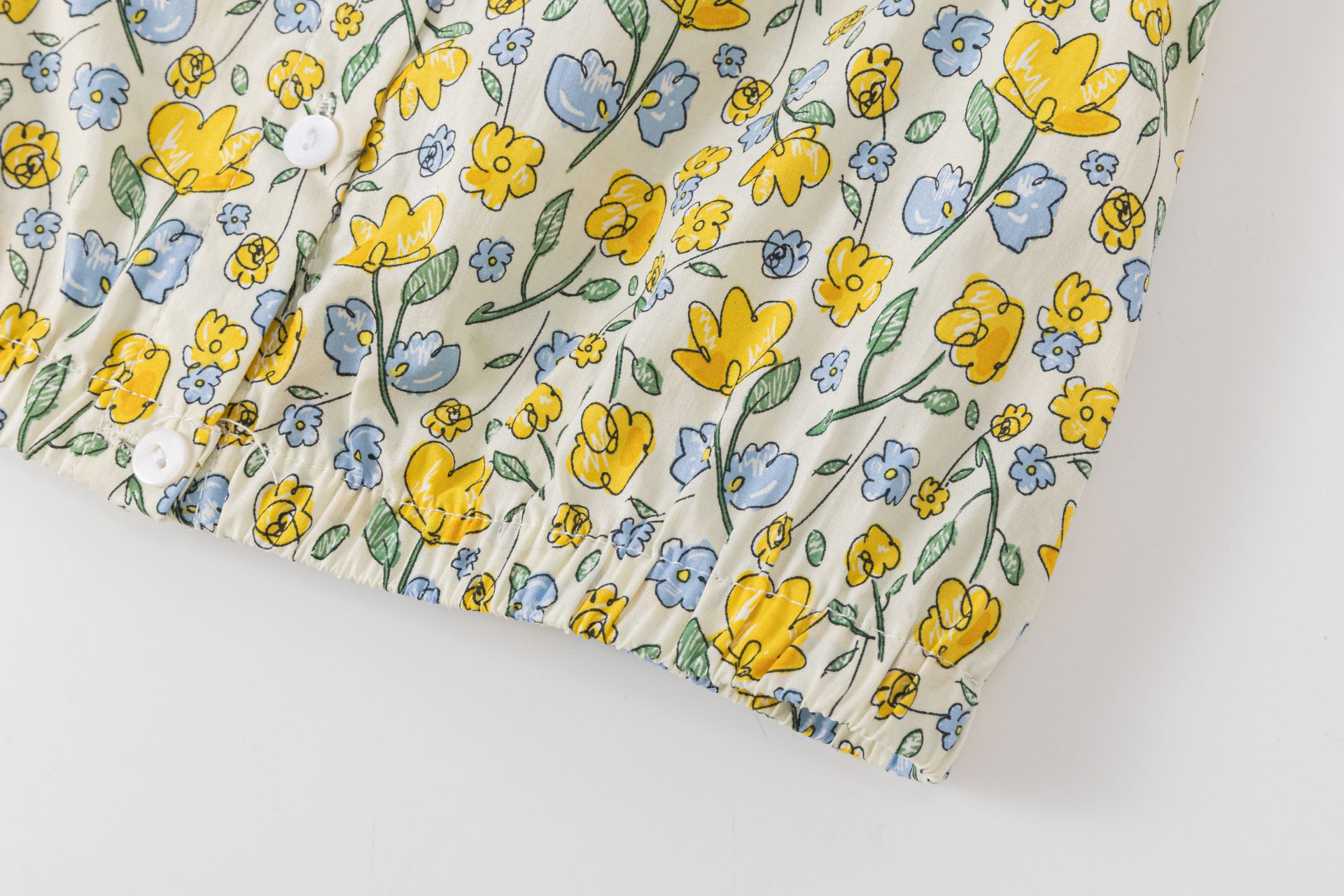 top fille fleurs