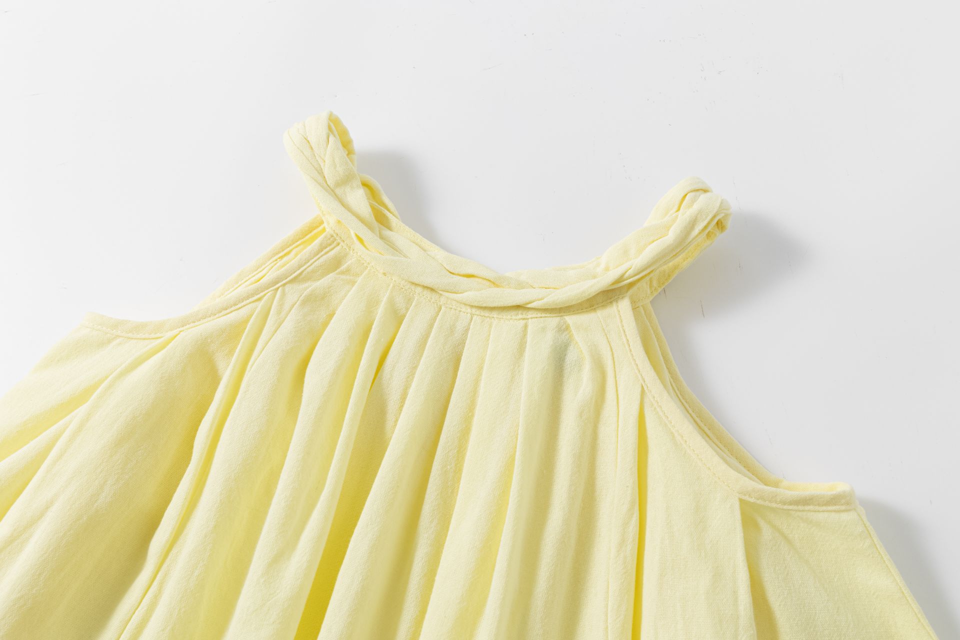 robe d'été jaune