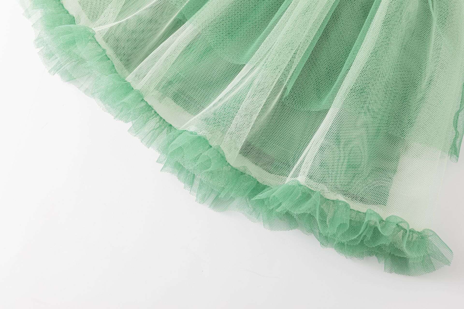 élégance jupe verte enfant