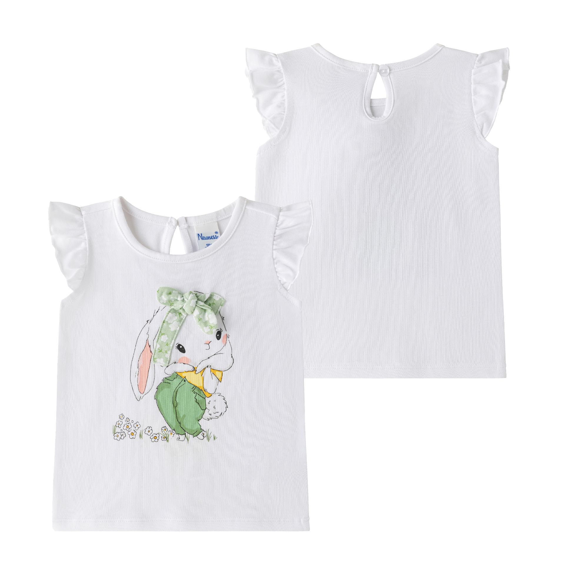 tee-shirt bébé lapin mignon