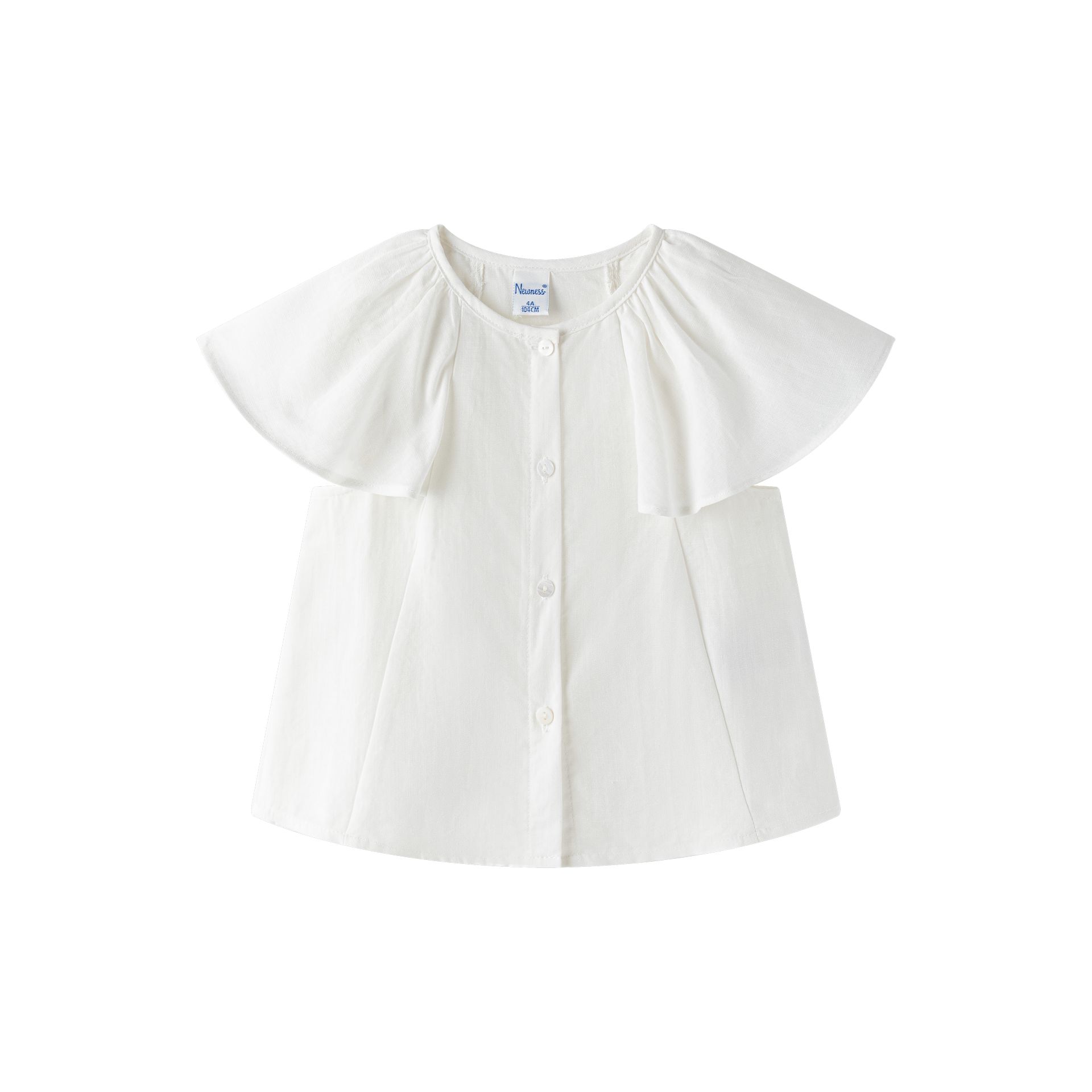 chemisier fille blanc