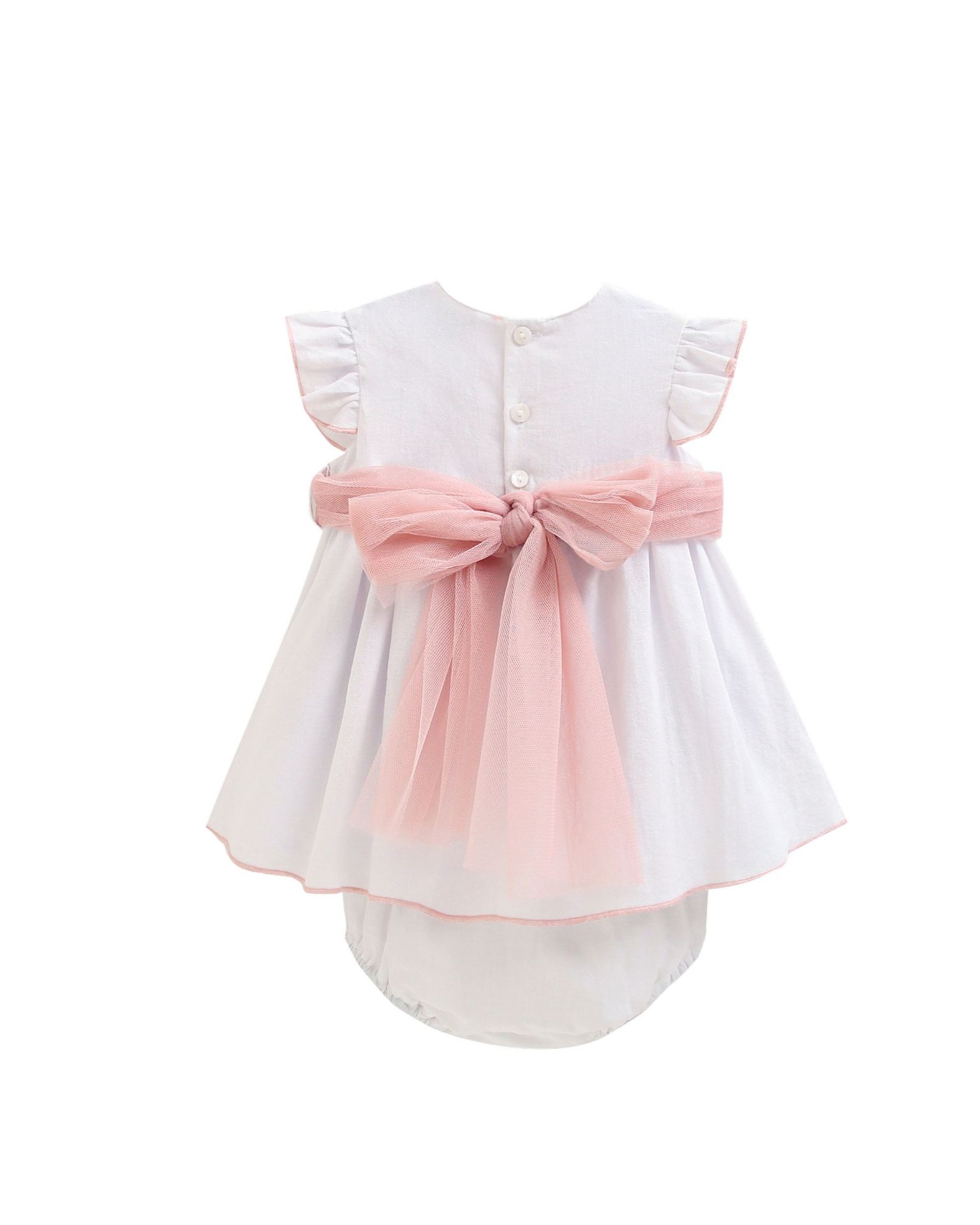 tenue cérémonie bébé ceinture tulle
