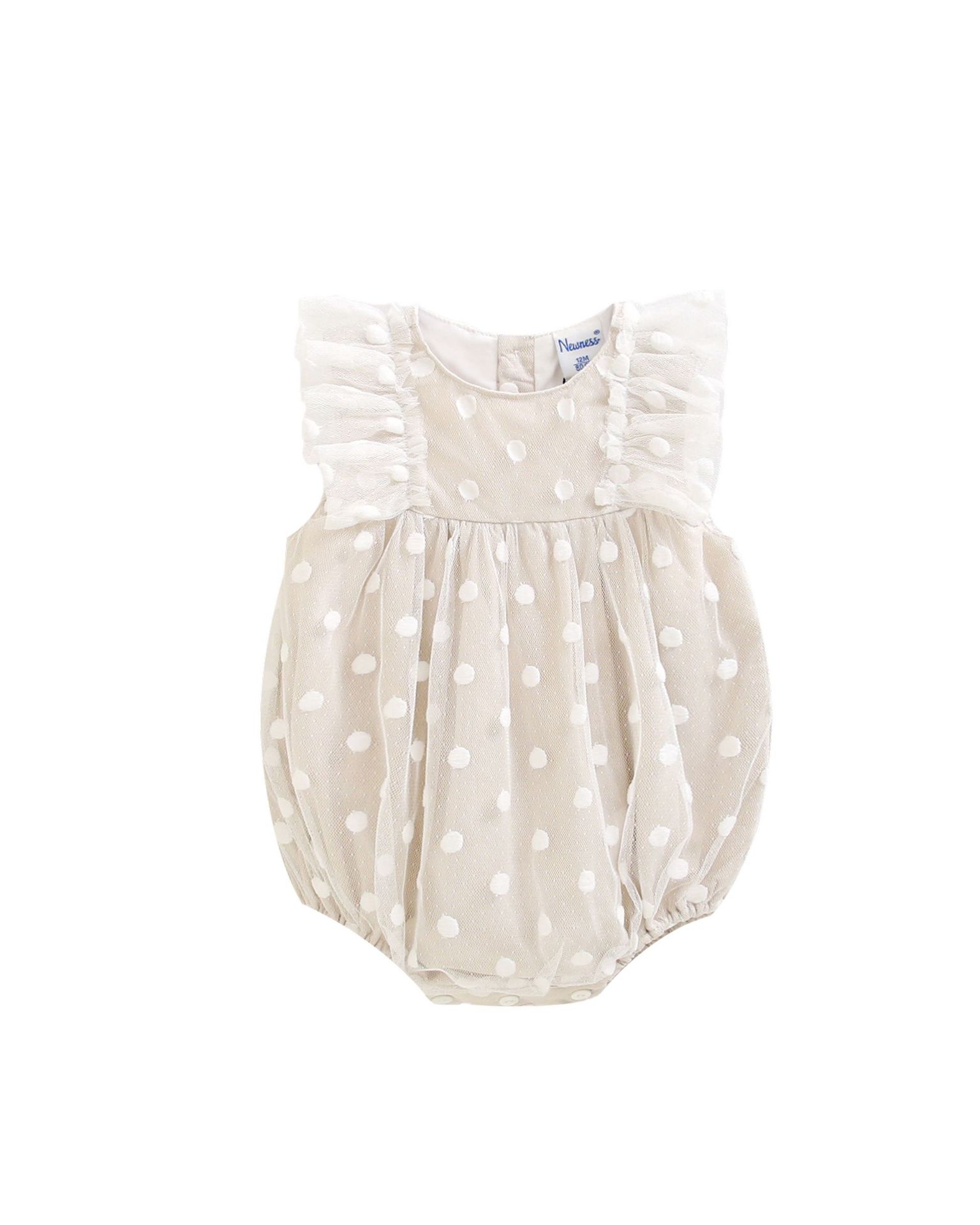 barboteuse à pois chic
