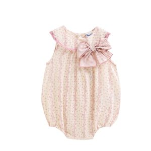 barboteuse fille rose