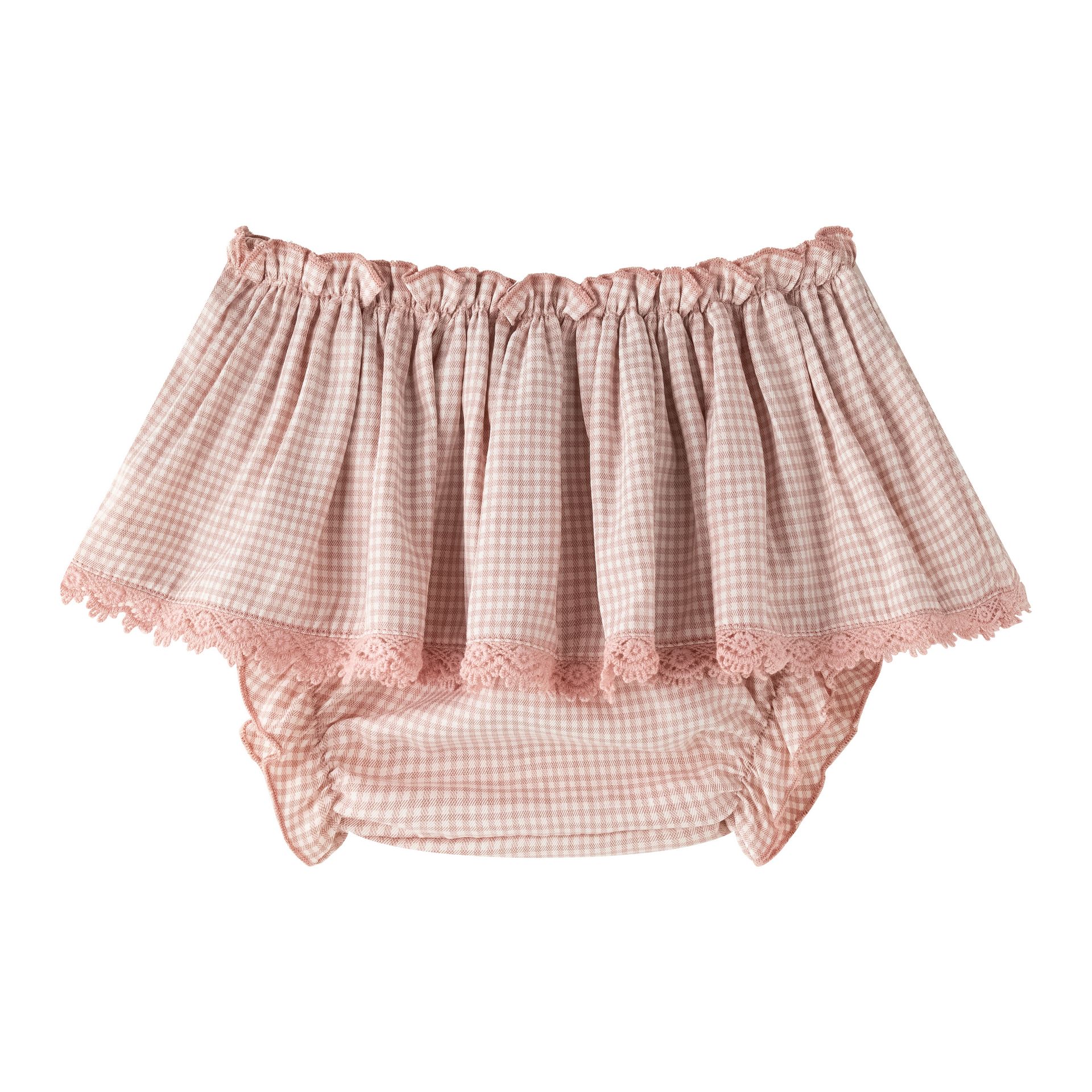 bloomer vichy rose poudré
