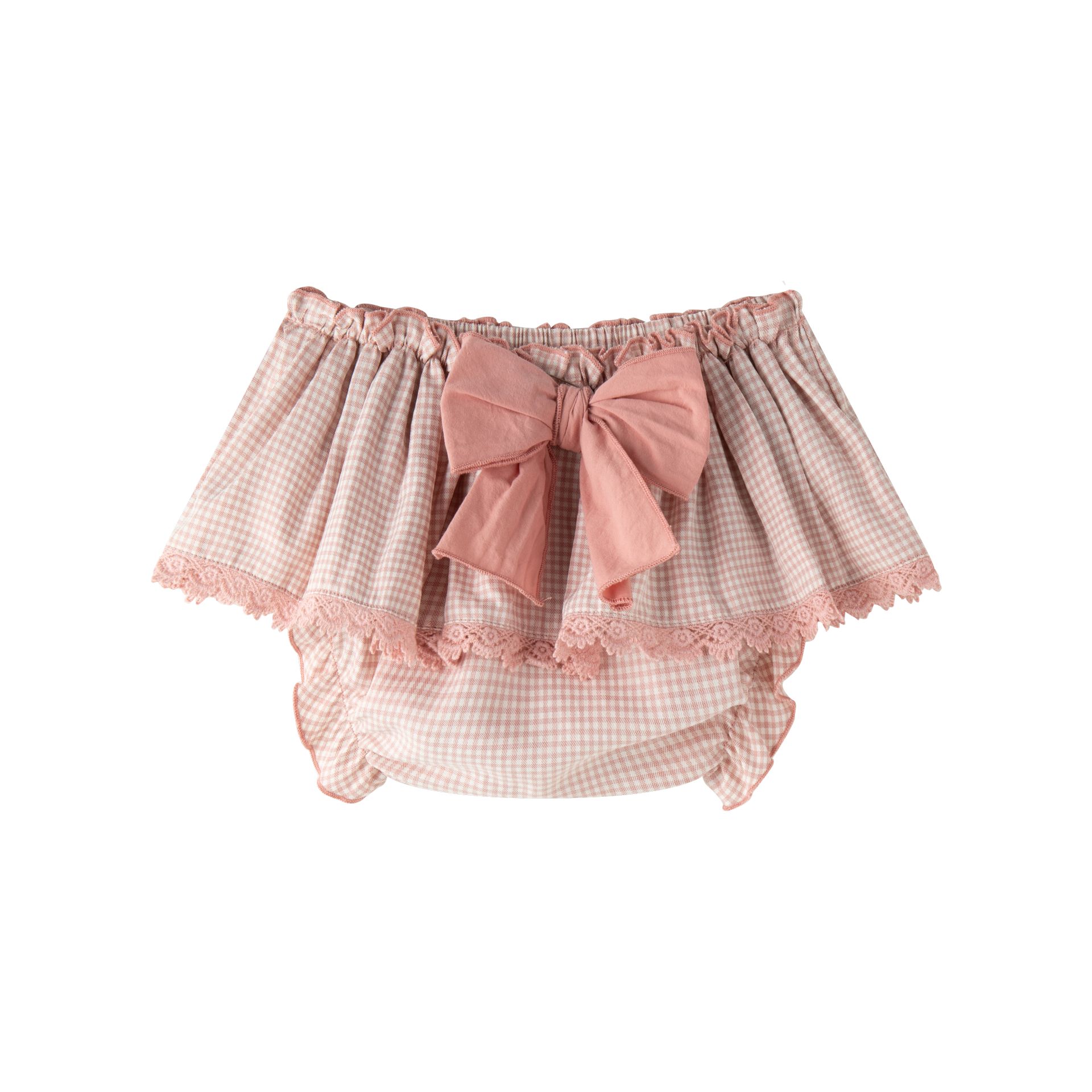 vêtement bébé vichy rose