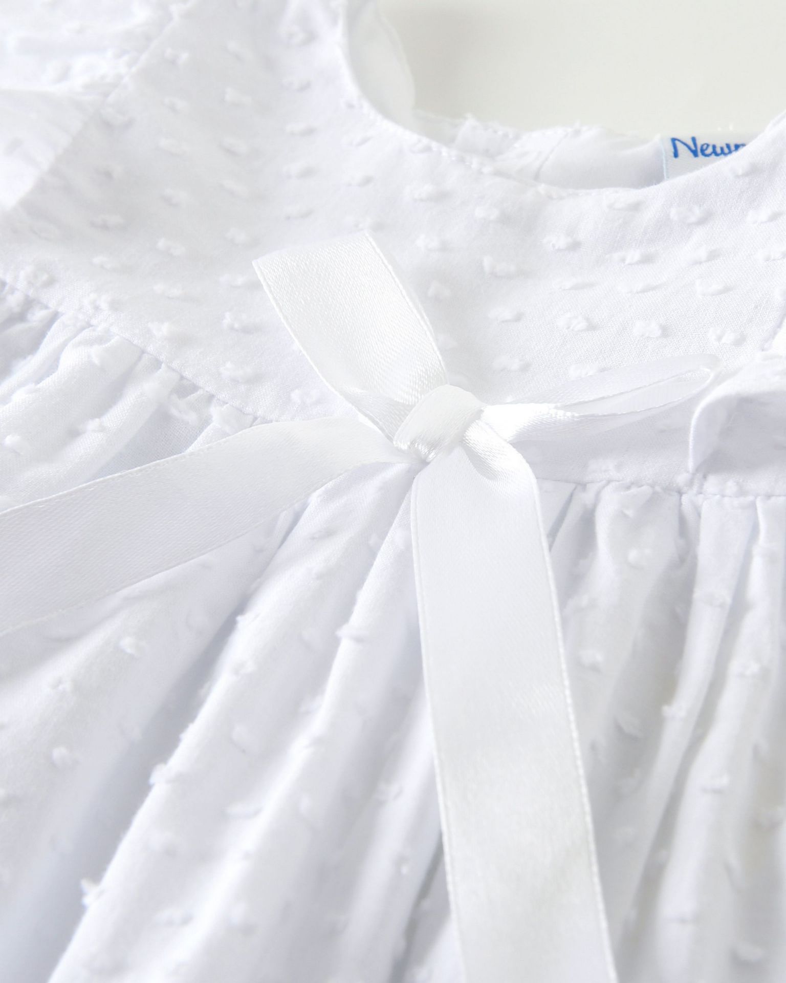robe blanche enfant