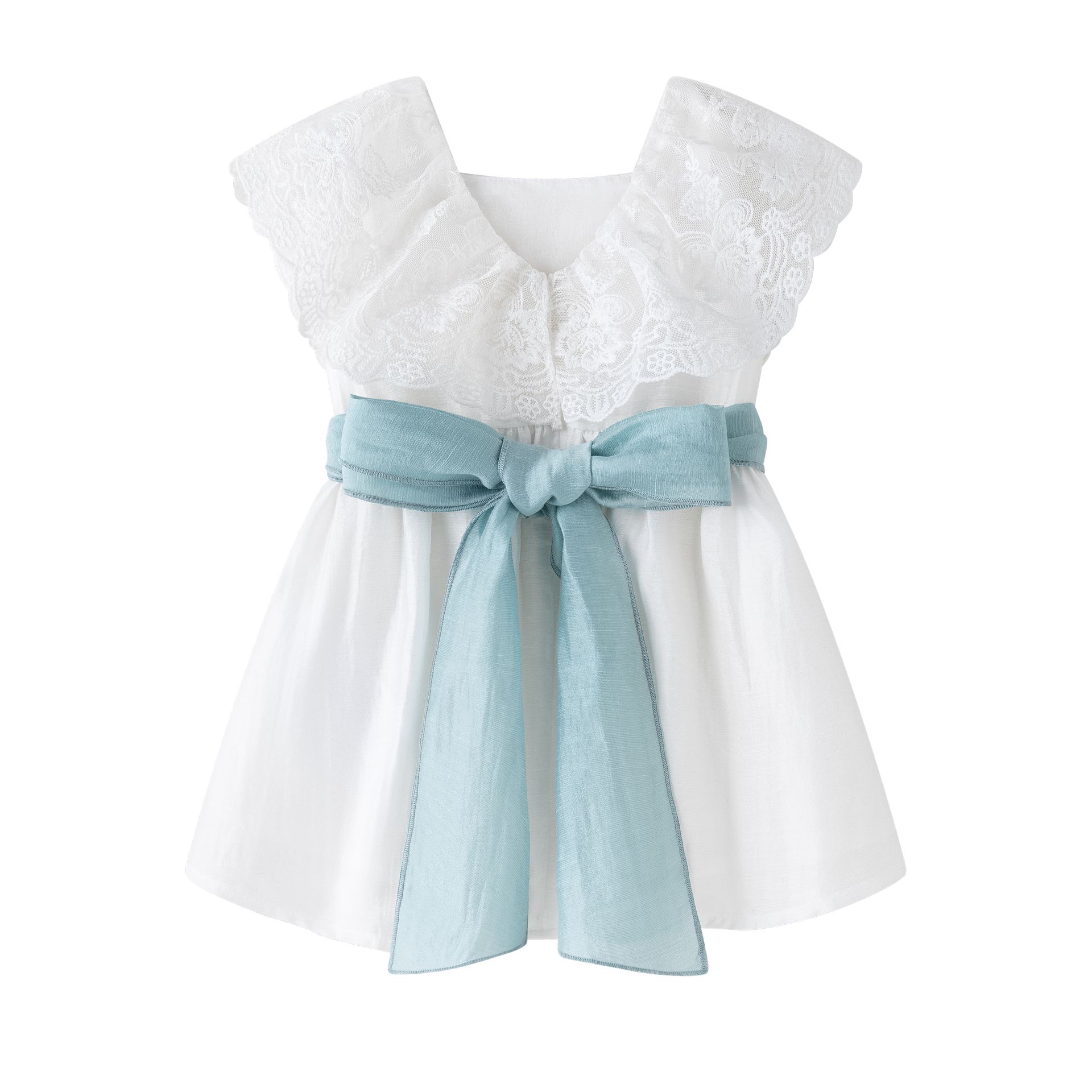 robe dentelle mariages enfant