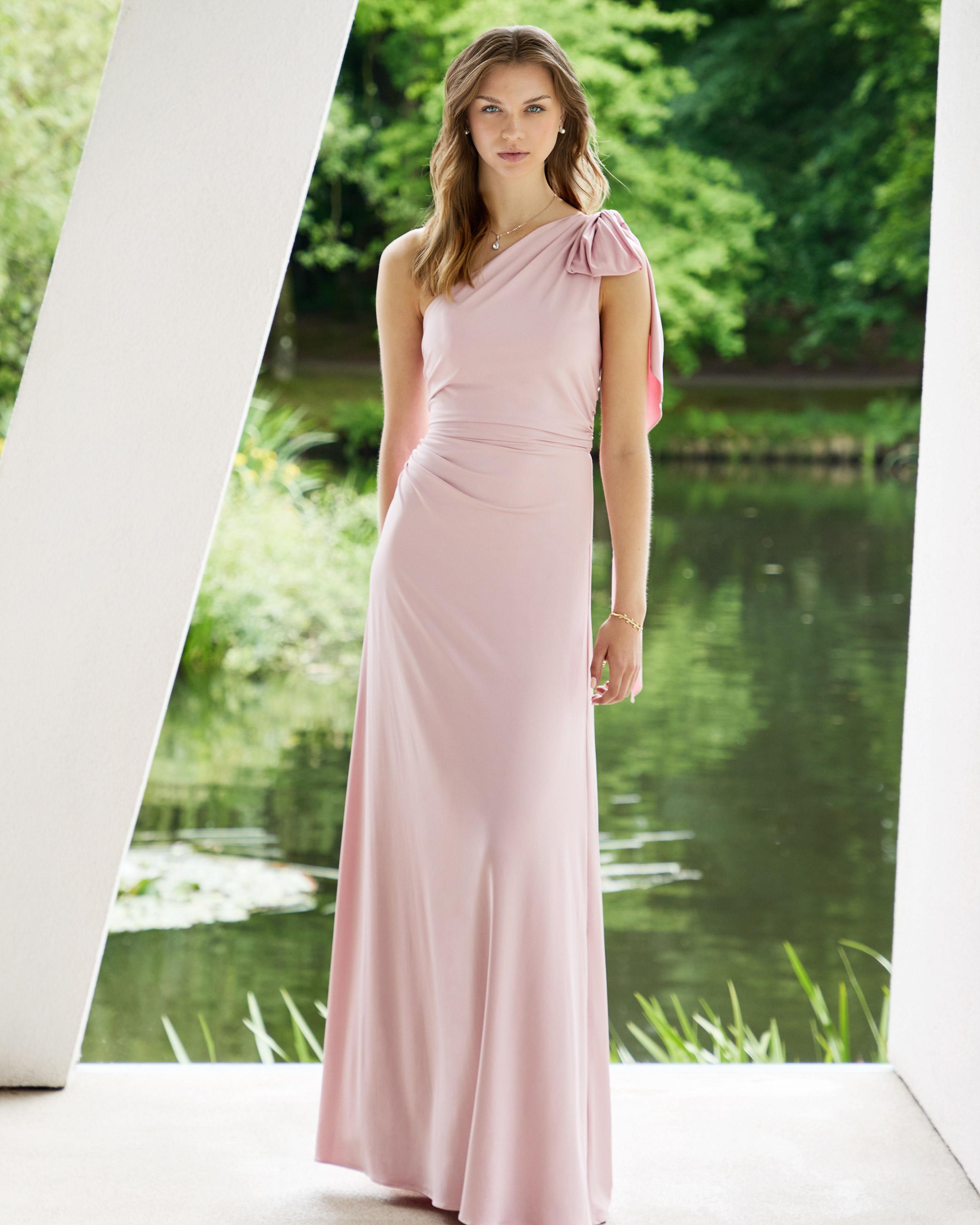 robe de cérémonie rose