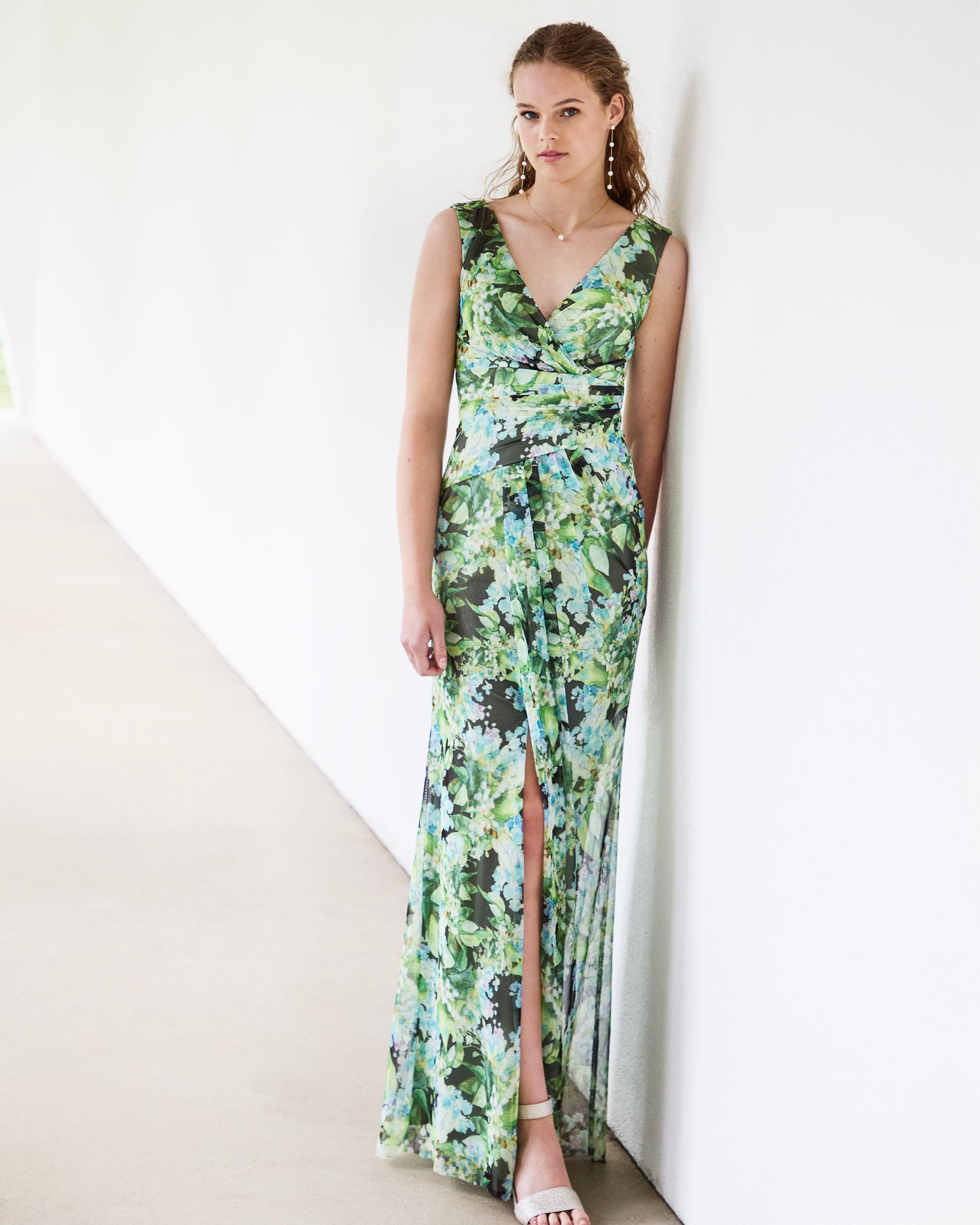 allure chic robe verte