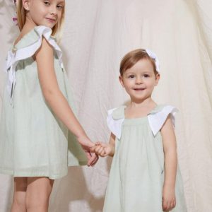 robe bébé verte cérémonie